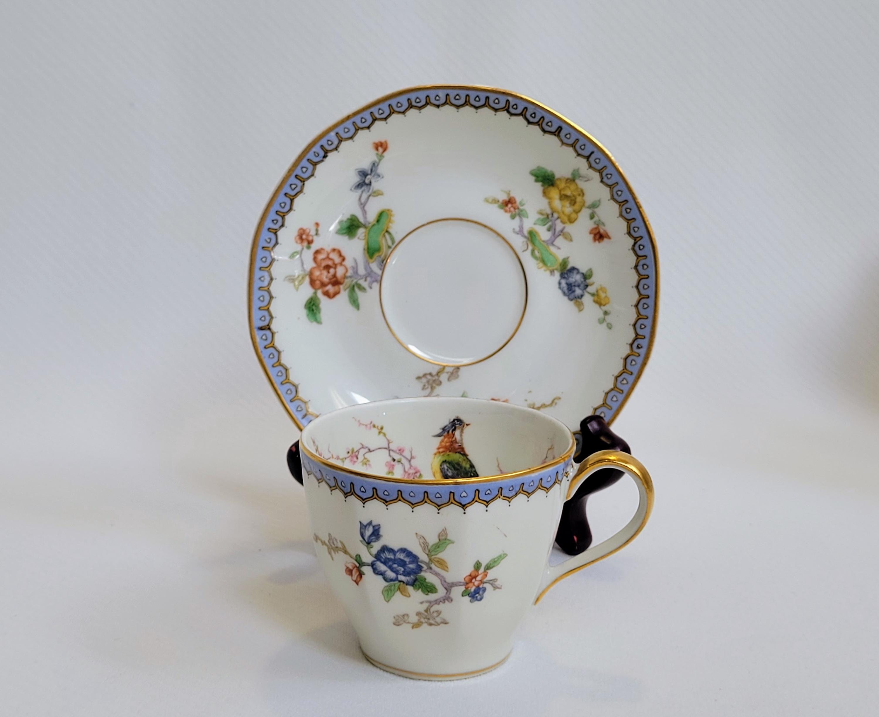 Limoges HAVILAND　(仏)ハンドペイントプレート　2枚 Limoges HAVILAND (仏)ハンドペイントプレート 2枚