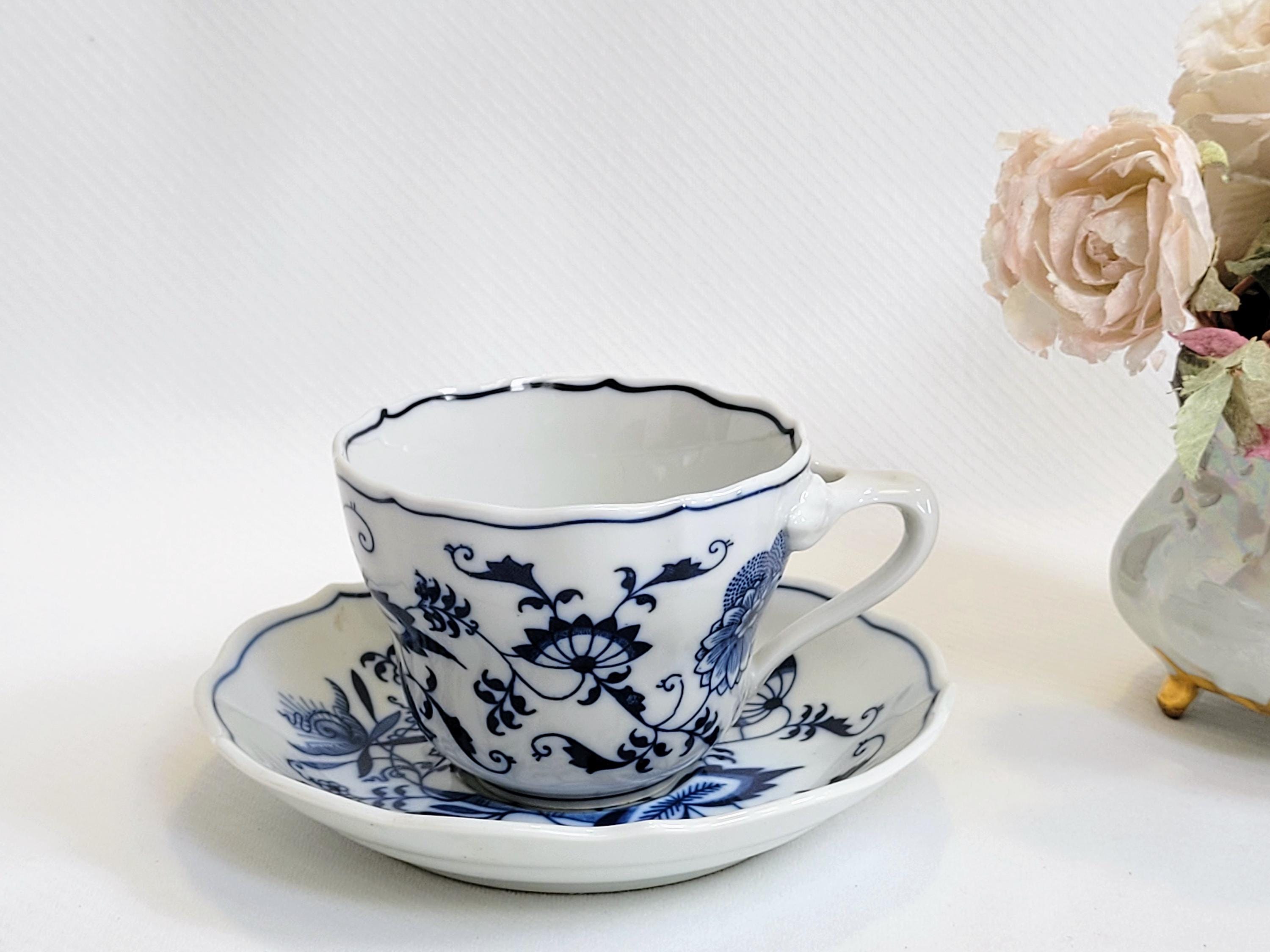 Blue Danube ブルーダニューブ 青い花柄 陶磁器 食器セット 8点 BLUE DANUBE ブルーダニューブ ブルーオニオン 青と白の花柄食器セット