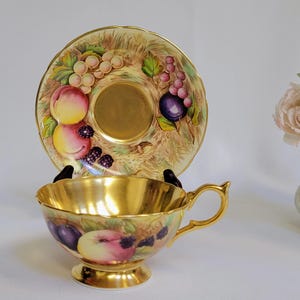 Aynsley Orchard Gold - Etsy Aynsley Orchard Gold - Etsy