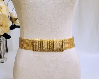 ACCESSOCRAFT NYC Vintage XL Buckle Disco Deco Style Enamel + 