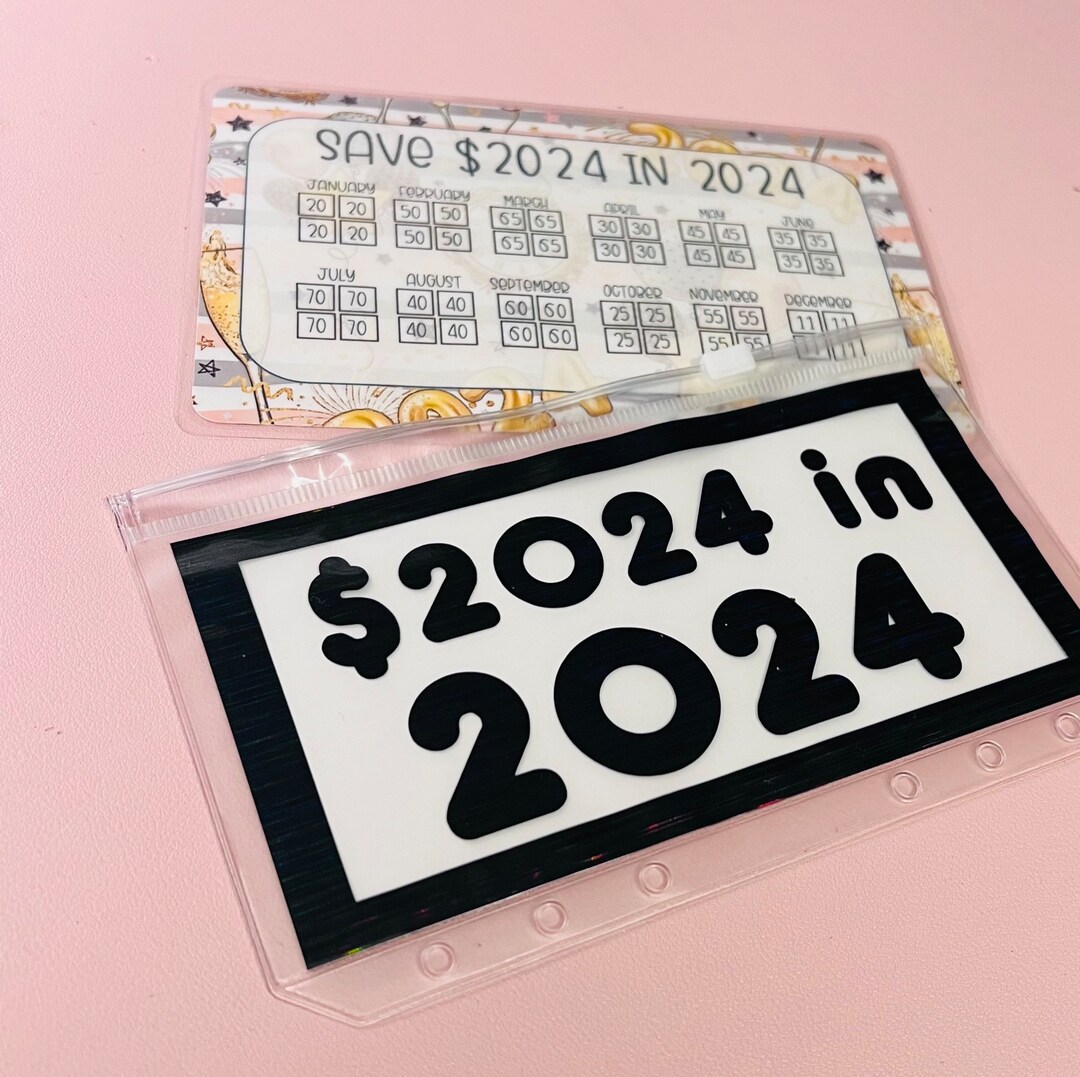 Save 2024 Savings Challenge Envelope Or Tracker Set Etsy Save 2024 Savings Challenge Envelope Or Tracker Set Etsy