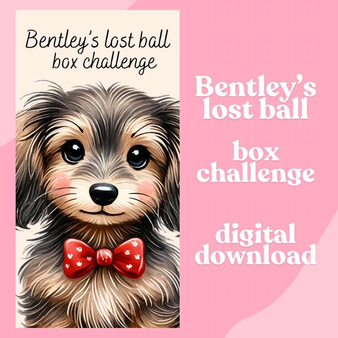 Bentleys Lost Ball Box Challenge Digital Dowload Box Challenge Etsy