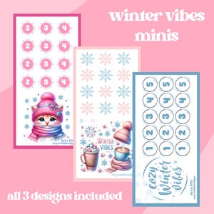 Mini Winter Vibes // DOWNLOAD DIGITALE // sfida al risparmio