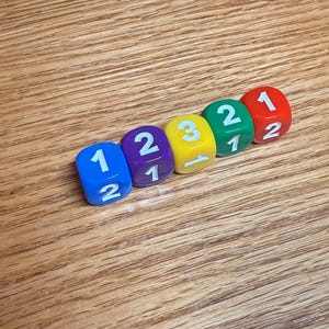 3 sided die // listing for one singular die