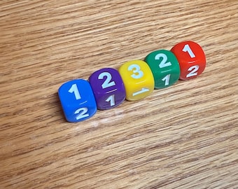 3 sided die // listing for one singular die