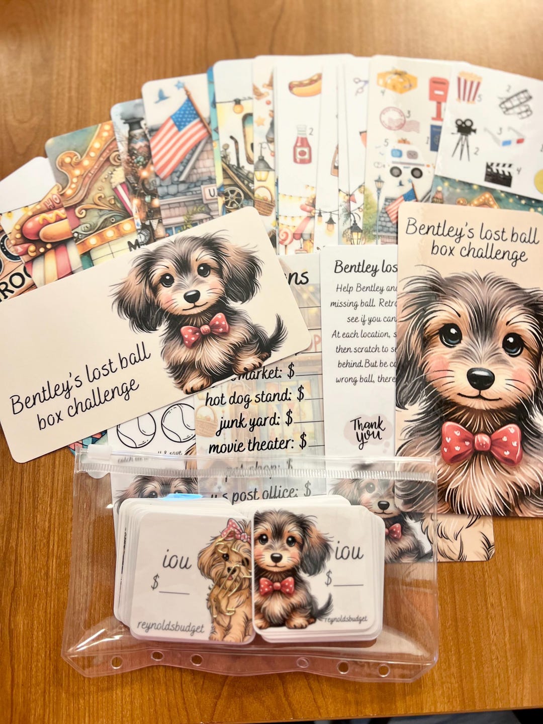 Bentleys Lost Ball Box Challenge Dashboard With Scratch Off