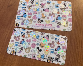 Castle and friends scratch off savings challenge/holographic scratchers