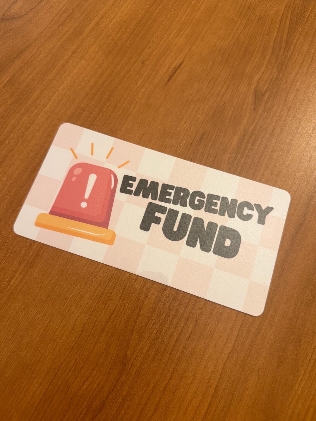 Emergency Fund Envelope Dashboards // Sized for A6 Envelopes // Order ...