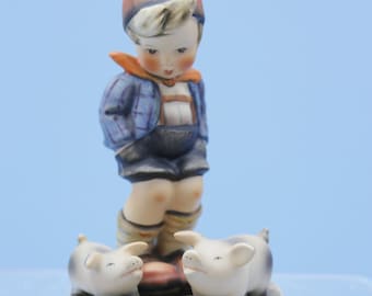 Goebel M. I. Hummel "Farm Boy" Figurine 66 Made in Germany