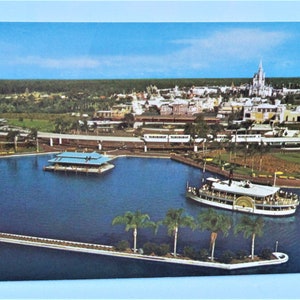 Vintage Walt Disney Produktionen Postkarte The Magic Kingdom