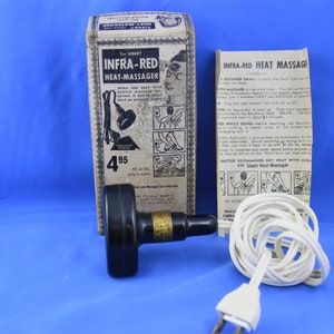 Vintage Infra red heat massager