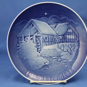 1975 B&G Christmas Plate