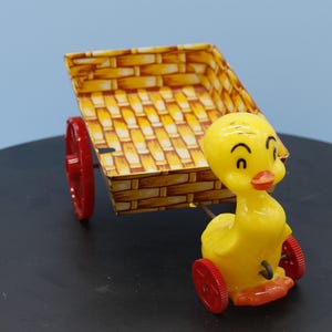 Walking Duck Cart 木製おもちゃ レトロ アヒル Duck Pulling Cart - Etsy