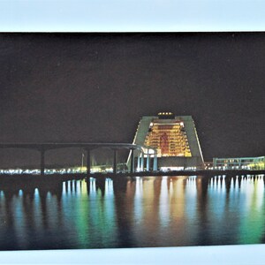 Vintage Walt Disney Produktionen Postkarte Contemporary Resort