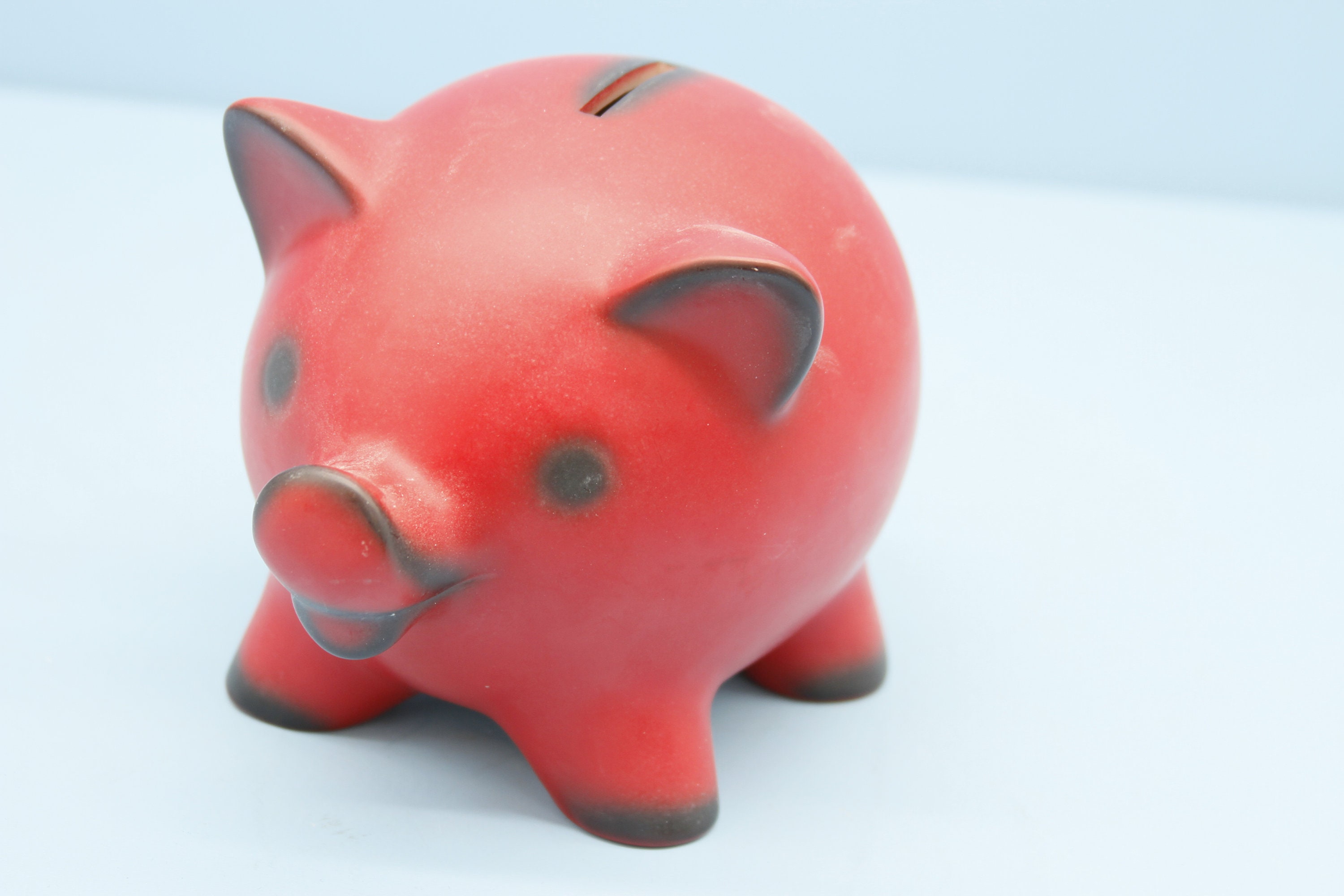 ヴィンテージ ゲーベル 貯金箱 赤 西ドイツ *鍵なし* - Etsy 日本