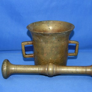 Antique Bronze Mortar and Pestles