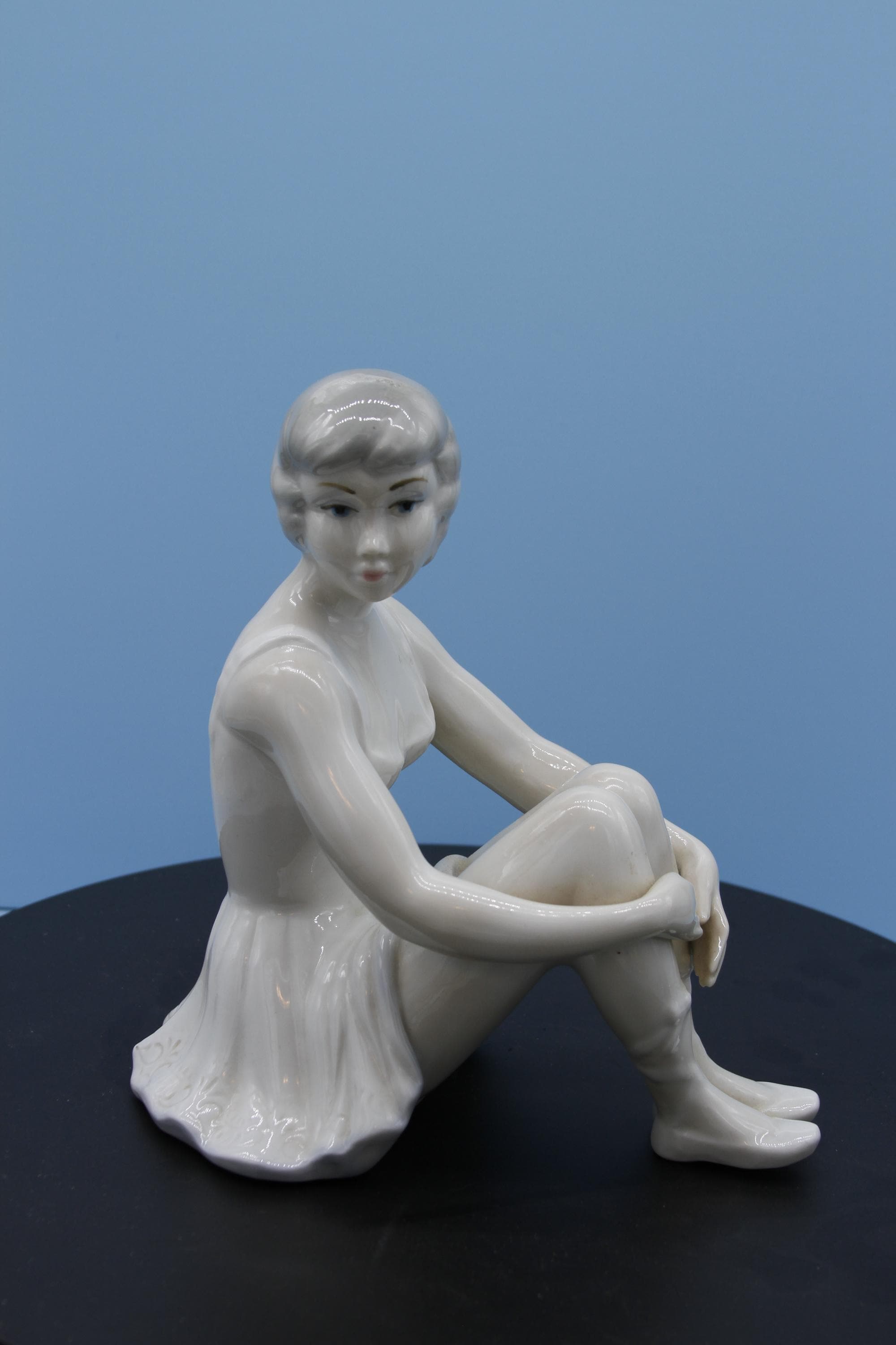 Lladro sitting ballerina - Etsy 日本