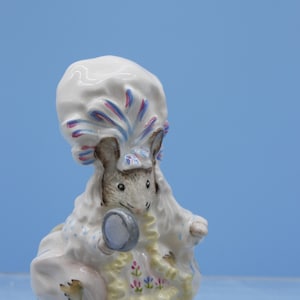 Estatueta de porcelana vintage Beatrix Potter&#39;s Lady Mouse Beswick