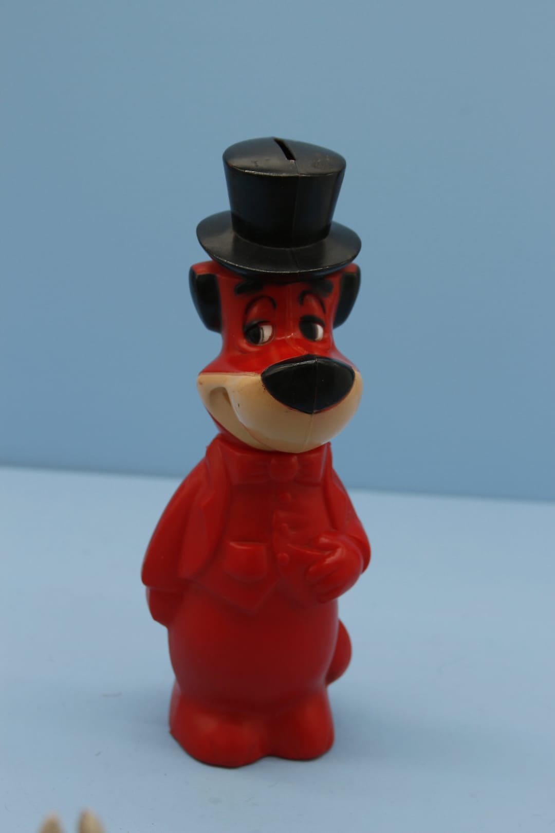 アンティーク雑貨 Huckleberry Hound 1960's Big Bank 1960's Huckleberry Hound Bank Soakie Bubble Bath - Etsy