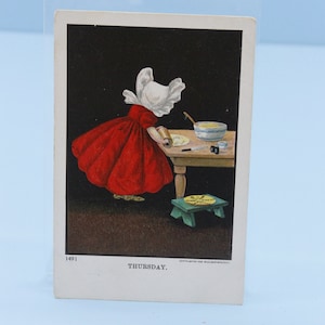 Ullman Postkarte 1905 bonnet baby