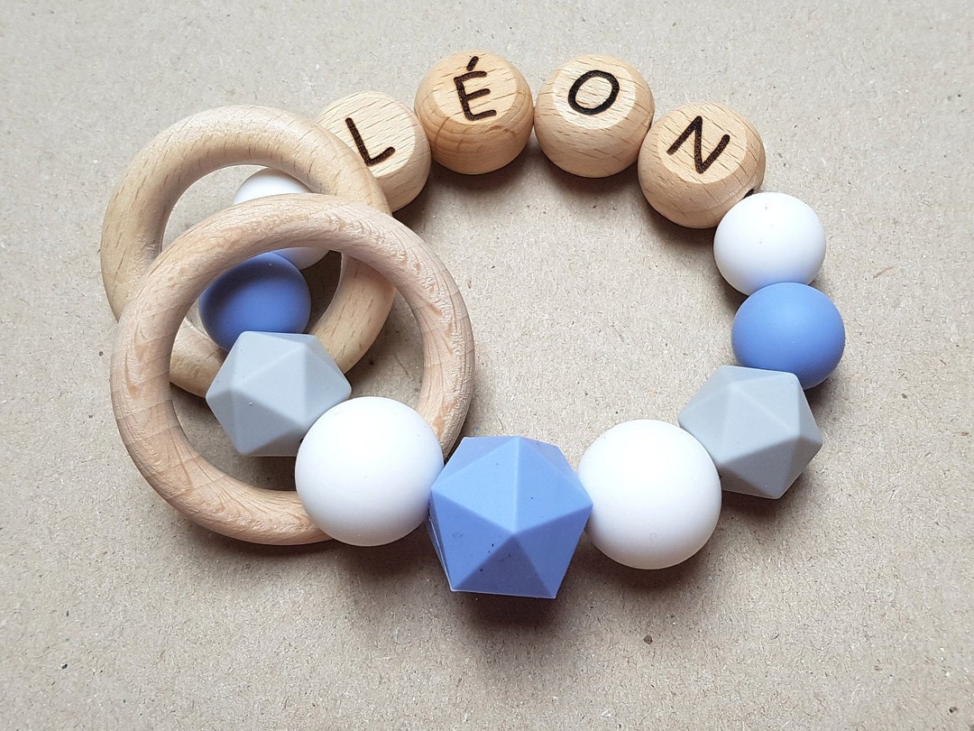 Personalized Baby Boy Rattle Personalized Rattle Baby Shower Etsy