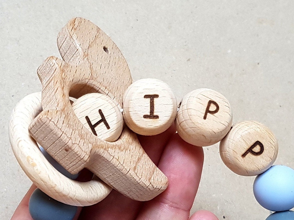 Personalized baby boy rattle Dino rattle Baby shower gift | Etsy