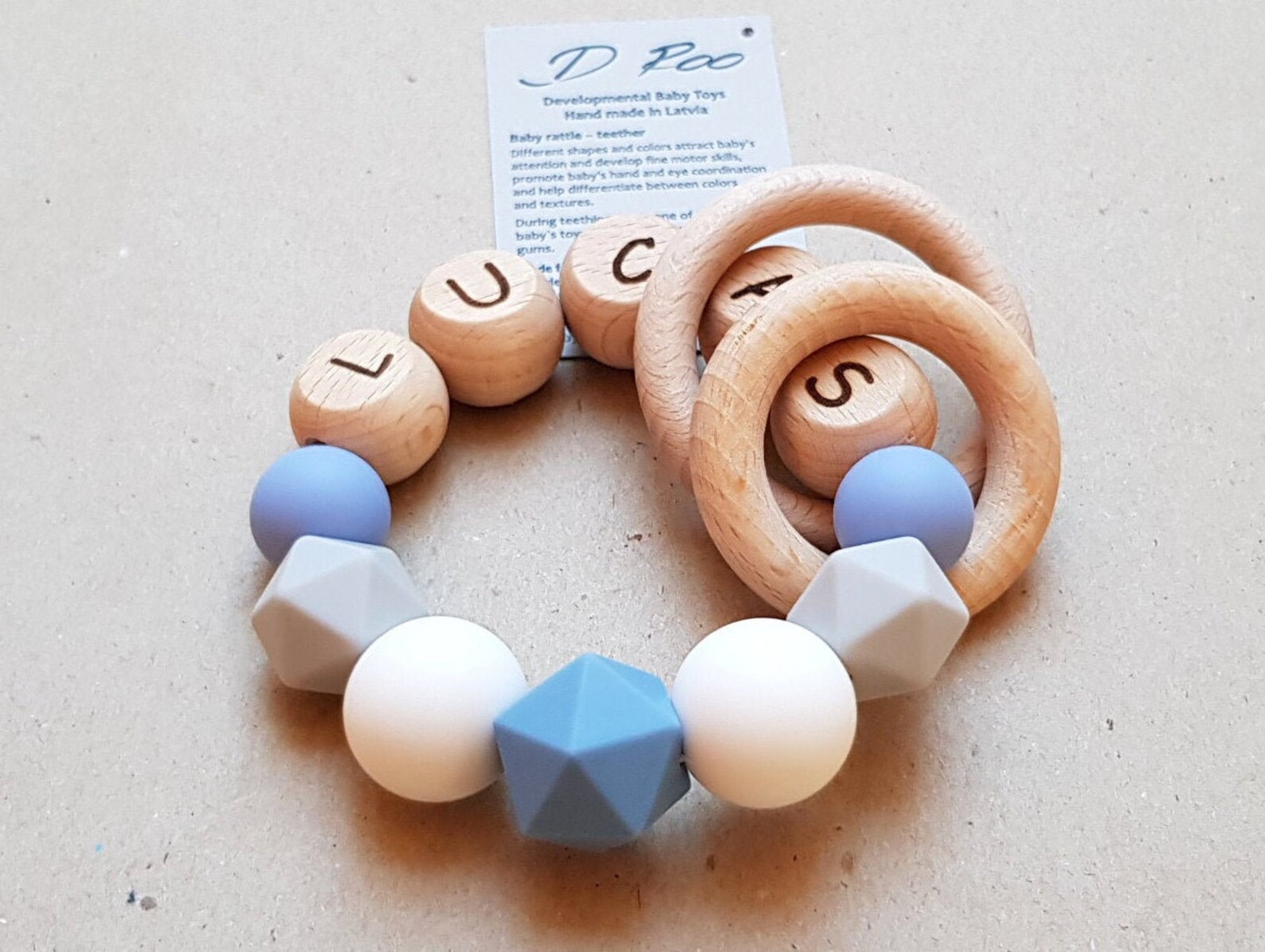 Personalized baby boy rattle Personalized rattle Baby shower | Etsy