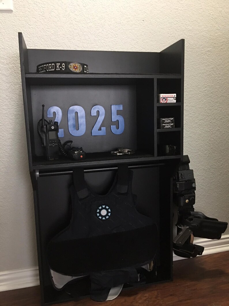 Police Duty Gear Rack Etsy