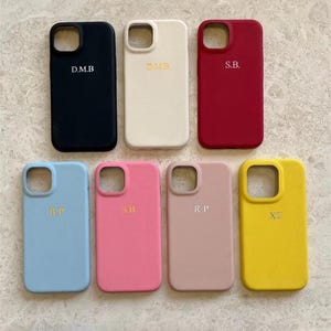 Custom iPhone-hoesje van PU-leer