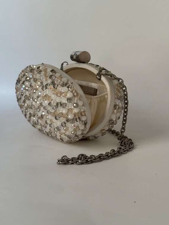 Vintage Sondra Roberts Beaded Clutch Etsy