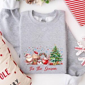 Tis The Season Sweatshirt, Christmas Tis The Season Sweatshirt, Merry Christmas Shirt, Christmas Sweatshirt, Cute Winter Hoodie