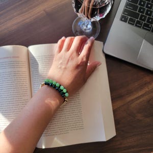 Cuff Green Crystal Bangle Bracelet, Cuff Bracelet, Wide Cuff Bracelet, Woven Wire Cage Cuff Bracelet, Handmade Cuff Bracelet, Thick Bracelet