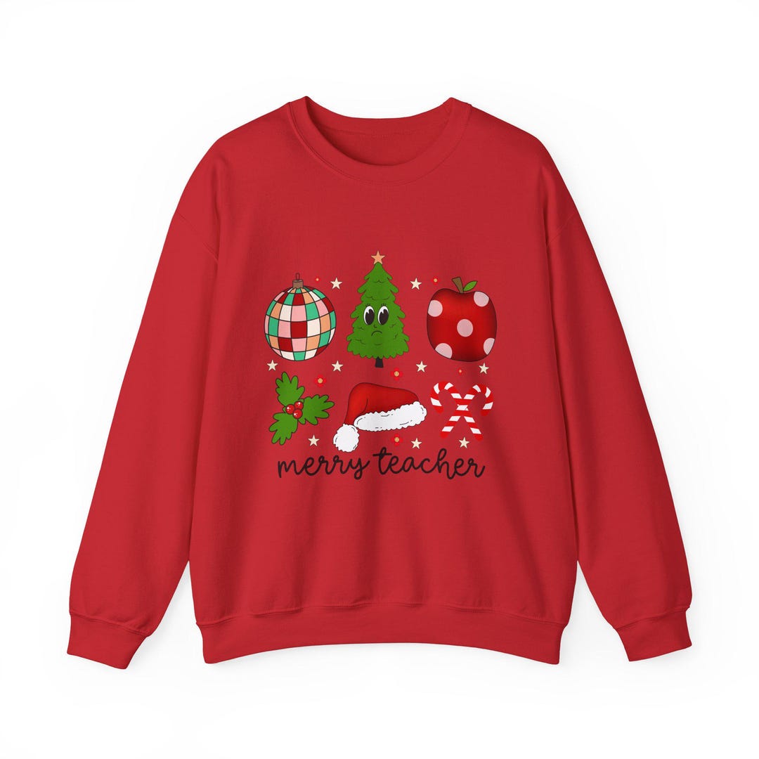 Christmas Teacher Sweatshirt, Christmas Gift for Teacher, Teaching Tee
