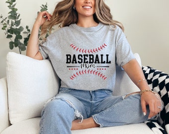 Baseball Mom shirt, Baseball mom Shirt, Sports Mom tee, Baseball Fan Shirt, Baseball Game Day Shirt, Sports Mom Shirt, Mothers Day Gift