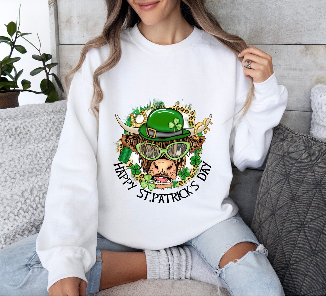 Clover Cow St. Patrick's Day Tee