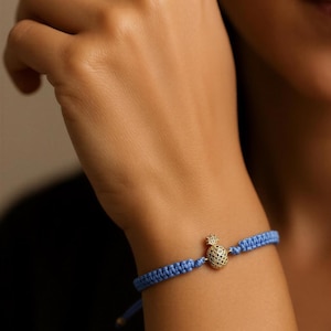 Pineapple bracelets, Dainty bracelete, Bracelets macrame, Bestfriend gifts bracelets, bracelets for moms, gifts for-her, knotted surf