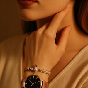 Pineapple bracelets, Dainty bracelete, Bracelets macrame, Summer Gift Bracelet, Bracelets For Moms, Gifts For-Her, Gifted for Wife