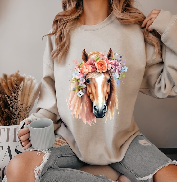 Horse Sweatshirt Horse Gift Horse Lover Gift Horse Shirt Horse Owner Gift Gift for Horse Lover Western sweatshirt womens sweatshirt
