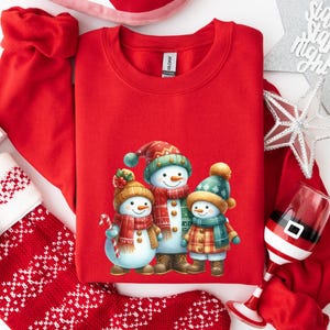 Snowman Sweatshirt, Christmas Sweatshirt, Snowman Tee, Snowman T-Shirt, Christmas Crewneck, Christmas Sweater, Christmas