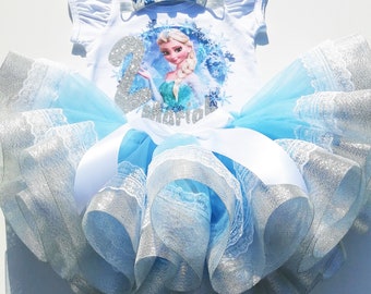 frozen birthday girl outfit