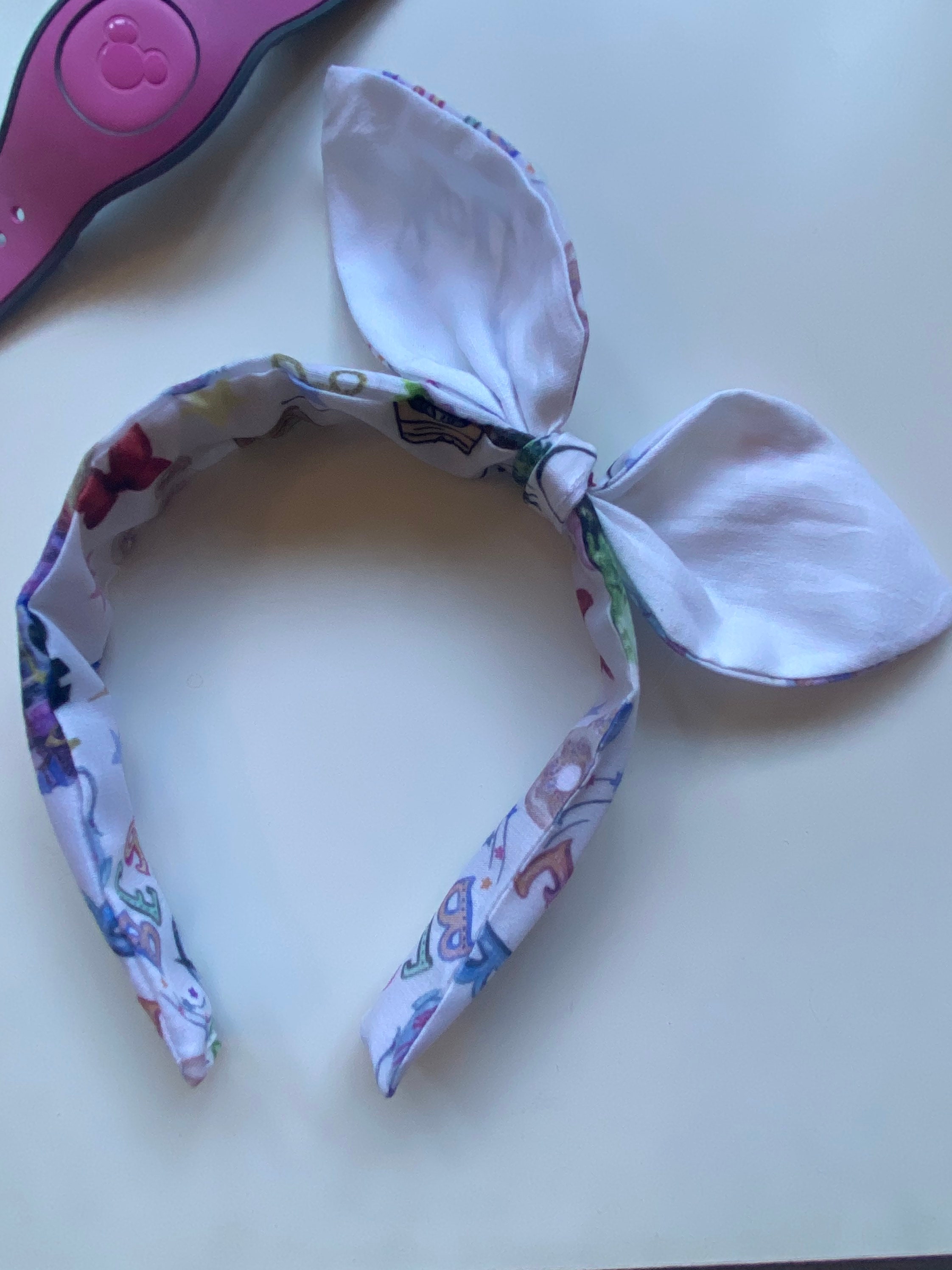 Disney Orlando theme park headband / hairband with bow Etsy