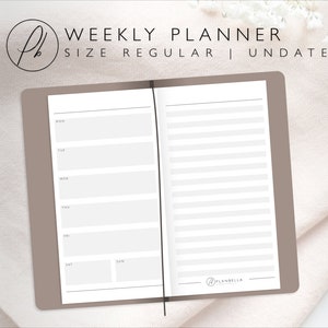 TN Regular/standard Printable Inserts for Travelers Notebook Midori ...