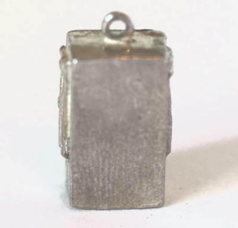 Rare Opening Ladies Shower Sterling Silver Vintage Bracelet Charm With Gift Box