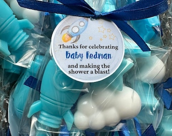 20sets space soap favors, Cosmos baby shower party favors, Galaxy birthday favors, Travel to stars favors, Rocket blast party guest gifts