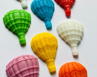 40pcs hot air balloon soap favors, Flying up and away baby shower gift, Adventure favors for Traveling party gifts, Baptism thank you favors