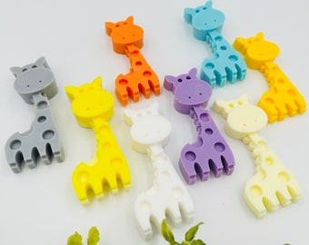 20pcs giraffe soap favors, Safari themed birthday party decorations, Wild one baby shower guest gifts, Savannah birthday party souvenirs