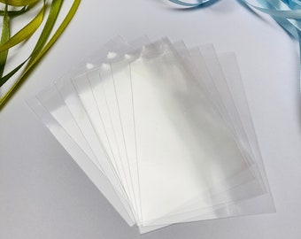 500 bolsas transparentes de plástico con la parte superior abierta para regalos de fiesta, embalaje de productos, bolsas de celofán para joyería, regalos de recuerdo.