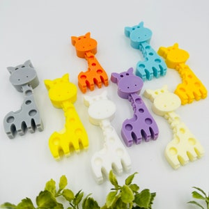 20 pezzi di saponette a forma di giraffa, decorazioni per feste di compleanno a tema safari, regali per gli ospiti del baby shower Wild One, souvenir per feste di compleanno Savannah