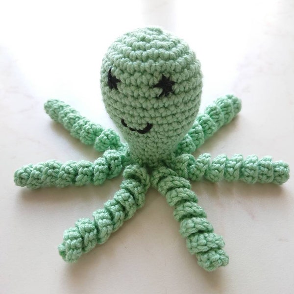 Premature octopus, Gift for premature baby, Comforter octopus toy, Nursery decor, Crochet octopus for preemie baby toy, Unisex baby toy gift