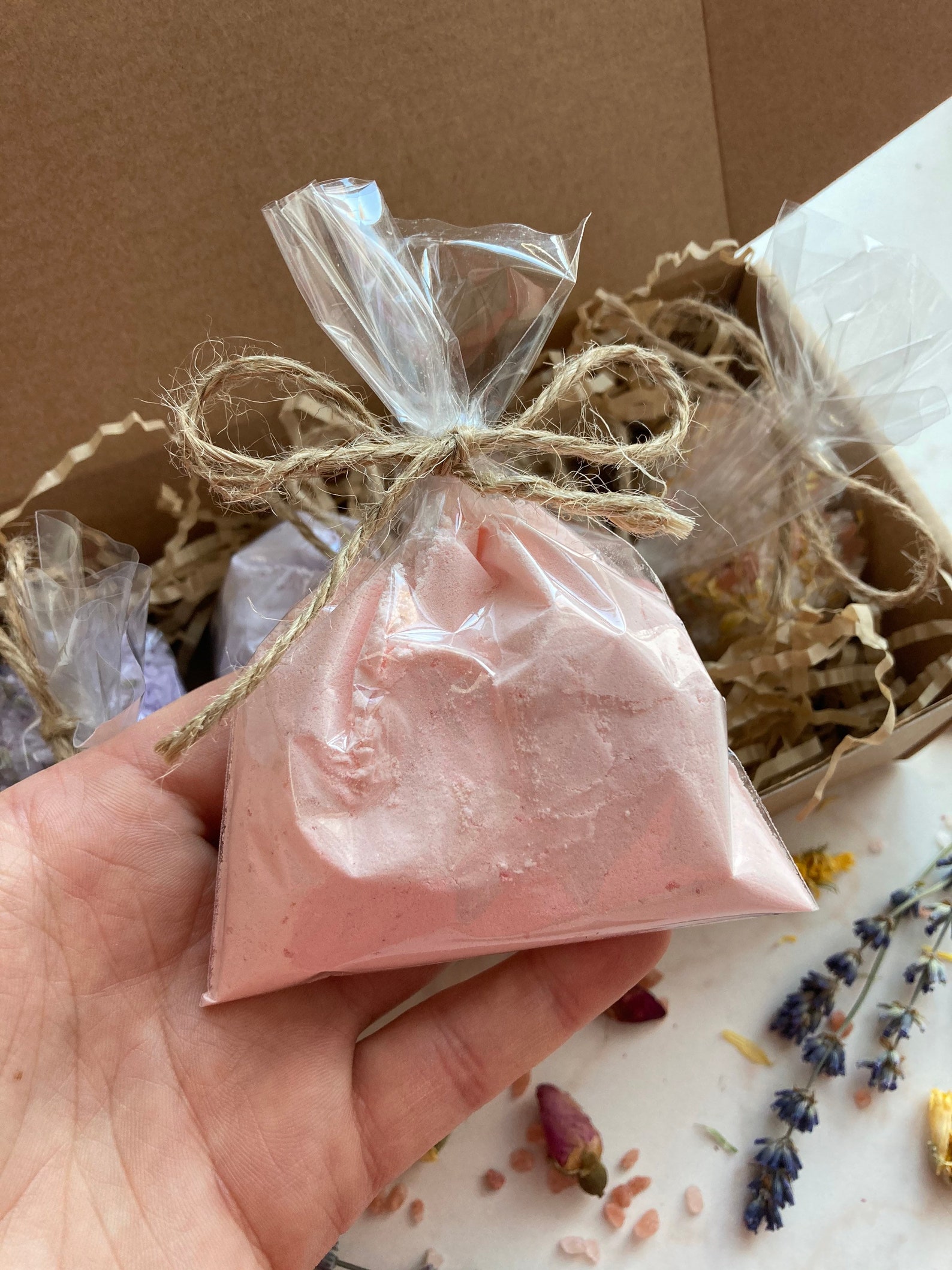 Bath Salt/milk Gift Set Mixed Type Bath Soak Home Spa Gift Etsy